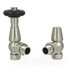 JOR-AG-SN - Jordan Thermostatic Radiator Valve - Brushed Satin Nickel (TRV) JOR-AG-SN - Jordan Thermostatic Radiator Valve - Brushed Satin Nickel (TRV)